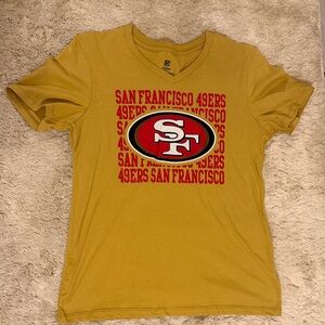 NFL Team Apparel Tan Shirt